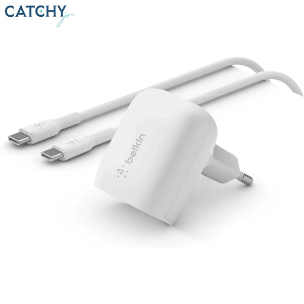 BELKIN USB-C Wall Charger (20W) +1M USB-C to USB-C Cable