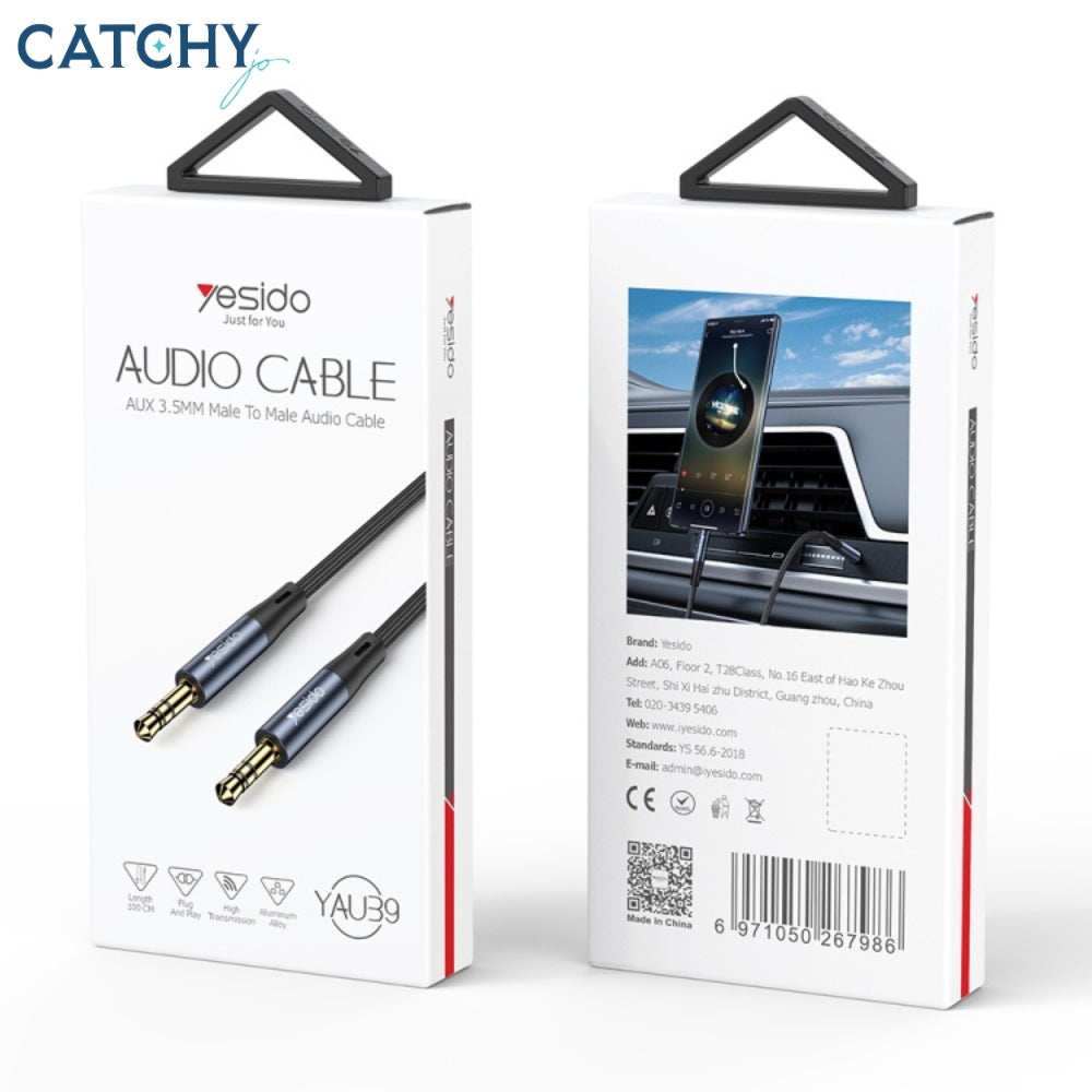YESIDO YAU39 AUX Audio Adapter Cable 3.5mm