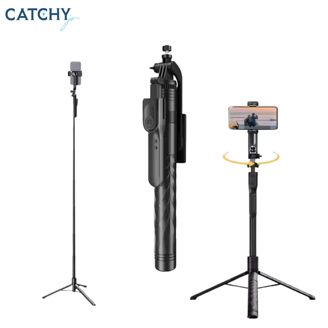 K28 Selfie Stick Tripod 360 Degree Rotation With Wireless Bt Control