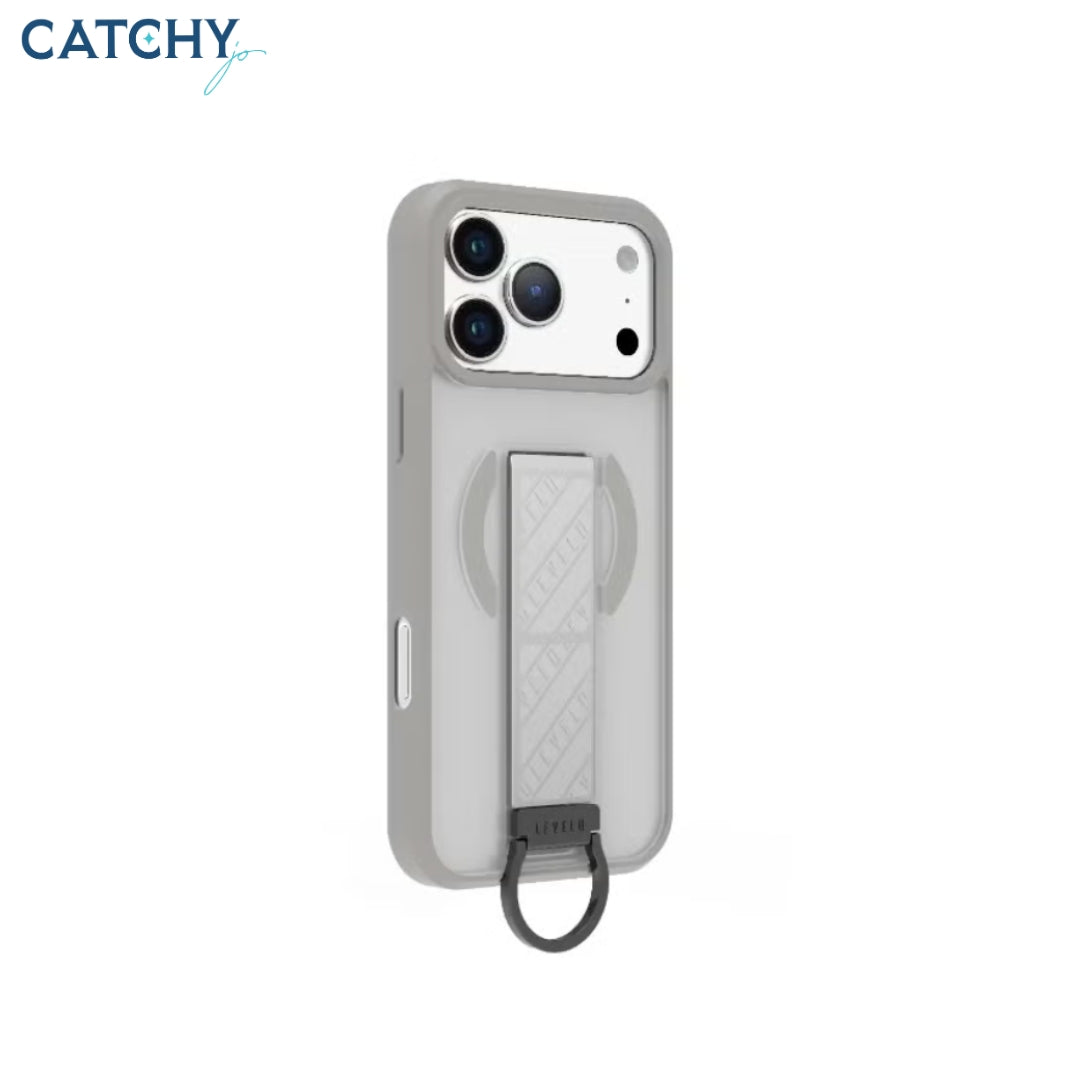 LEVELO Morphix Clara Grip Case | iPhone 17 Pro Max LEVELO Morphix Clara Grip Case | iPhone 17 Pro Max