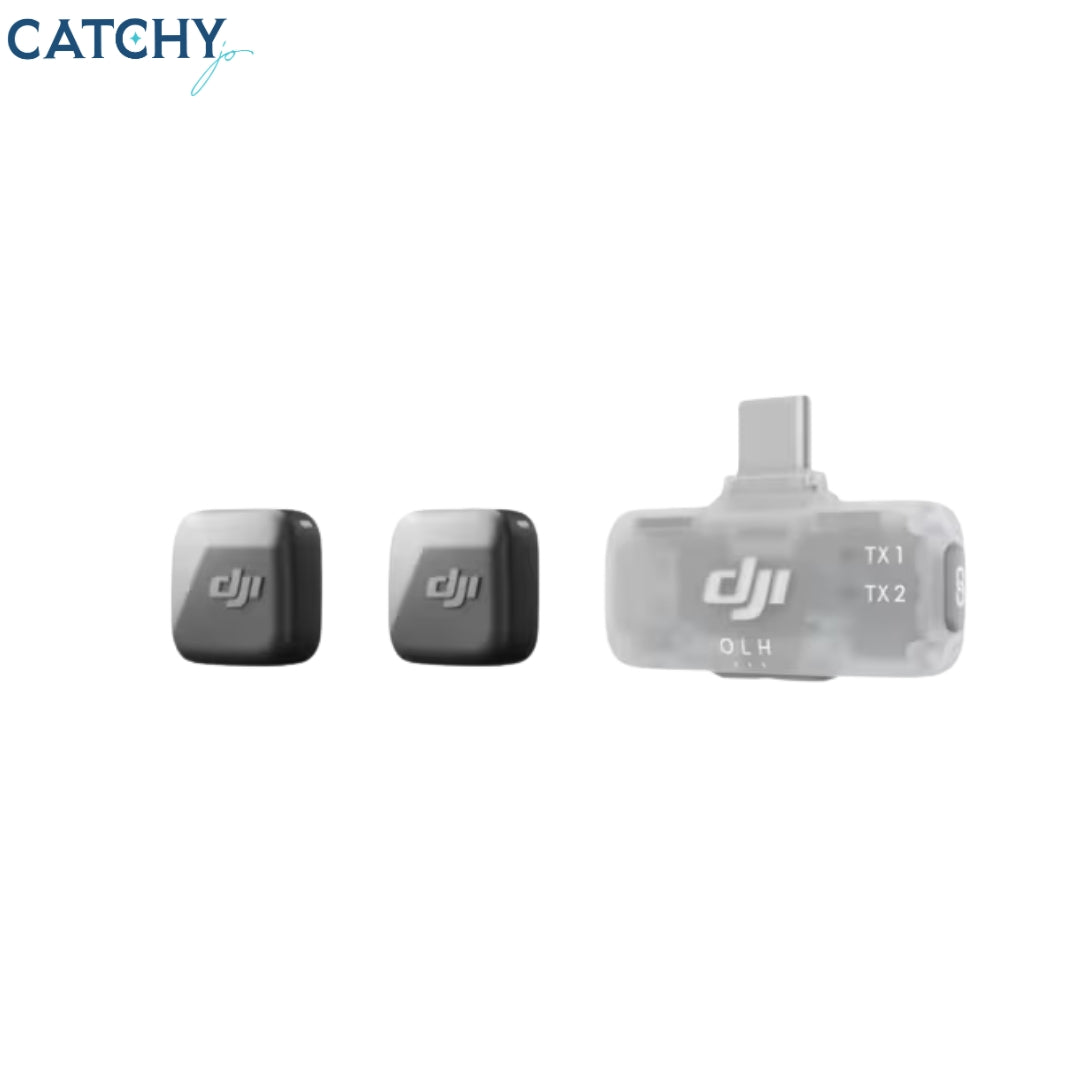DJI Mic Mini Microphone 2 TX + 1 Mobile RX Set