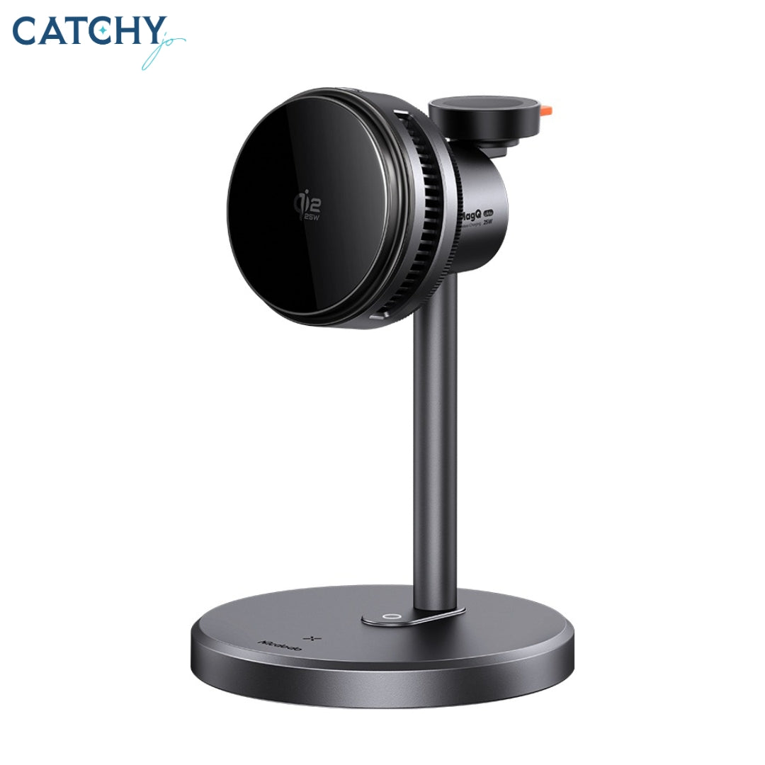 MCDODO Qi2.2 3-in-1 TEC-Cooled Wireless Charging Station (25W)
