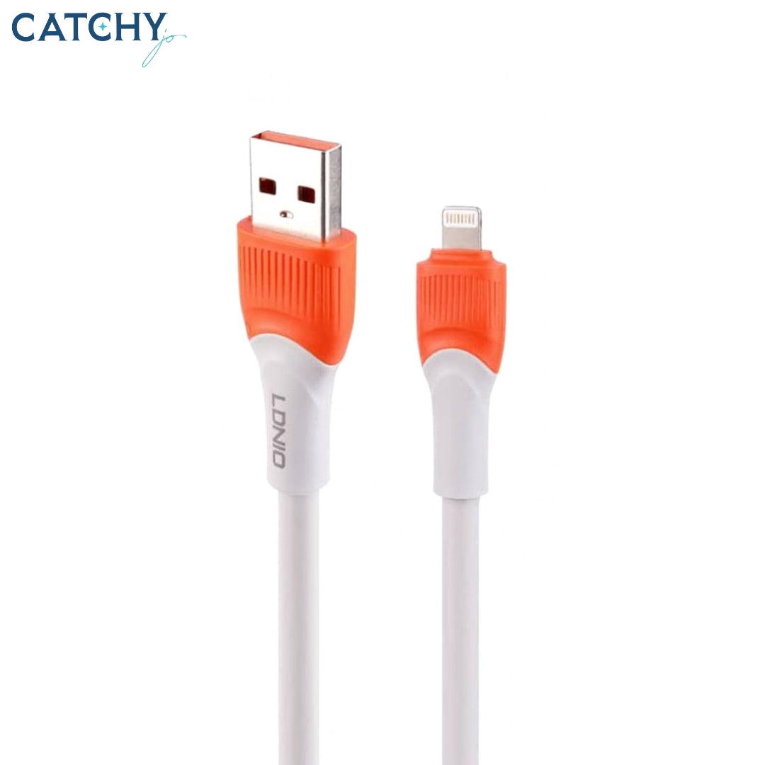 LDNIO LS602 كابل شحن سريع Lightning إلى USB (30W)