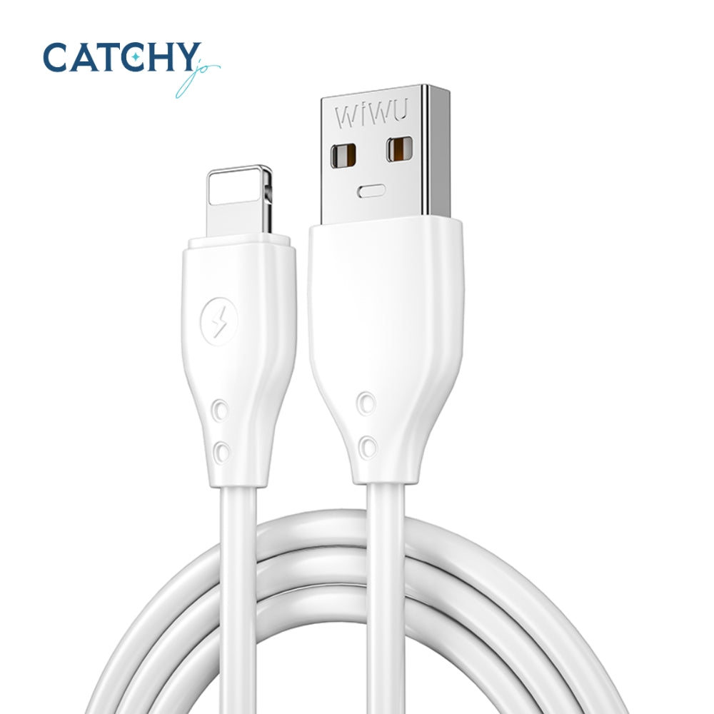 WiWU Pioneer Usb To Lightning Charging Cable 2.4A 1M