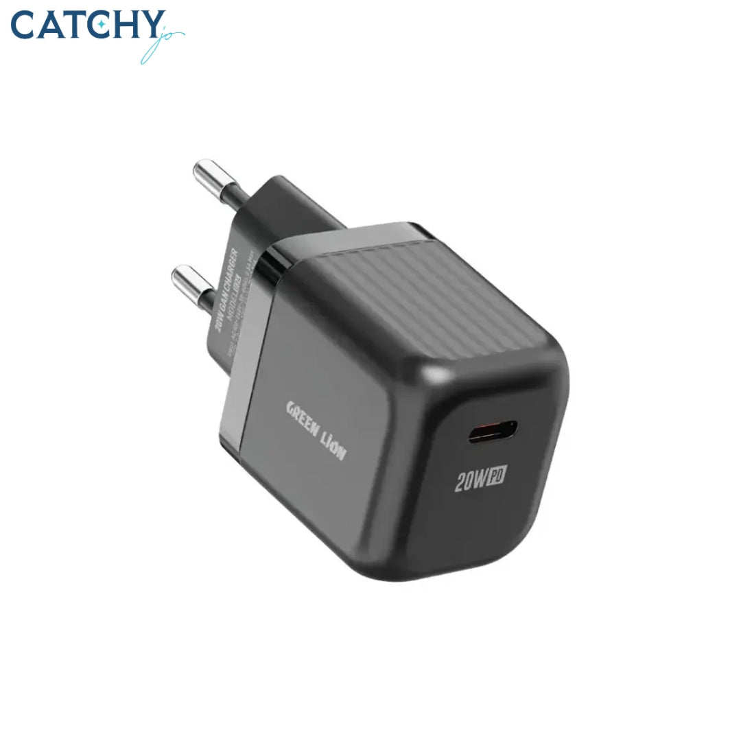 Green Lion Ultra Compact GaN Wall Charger EU Pin A+C (20W)