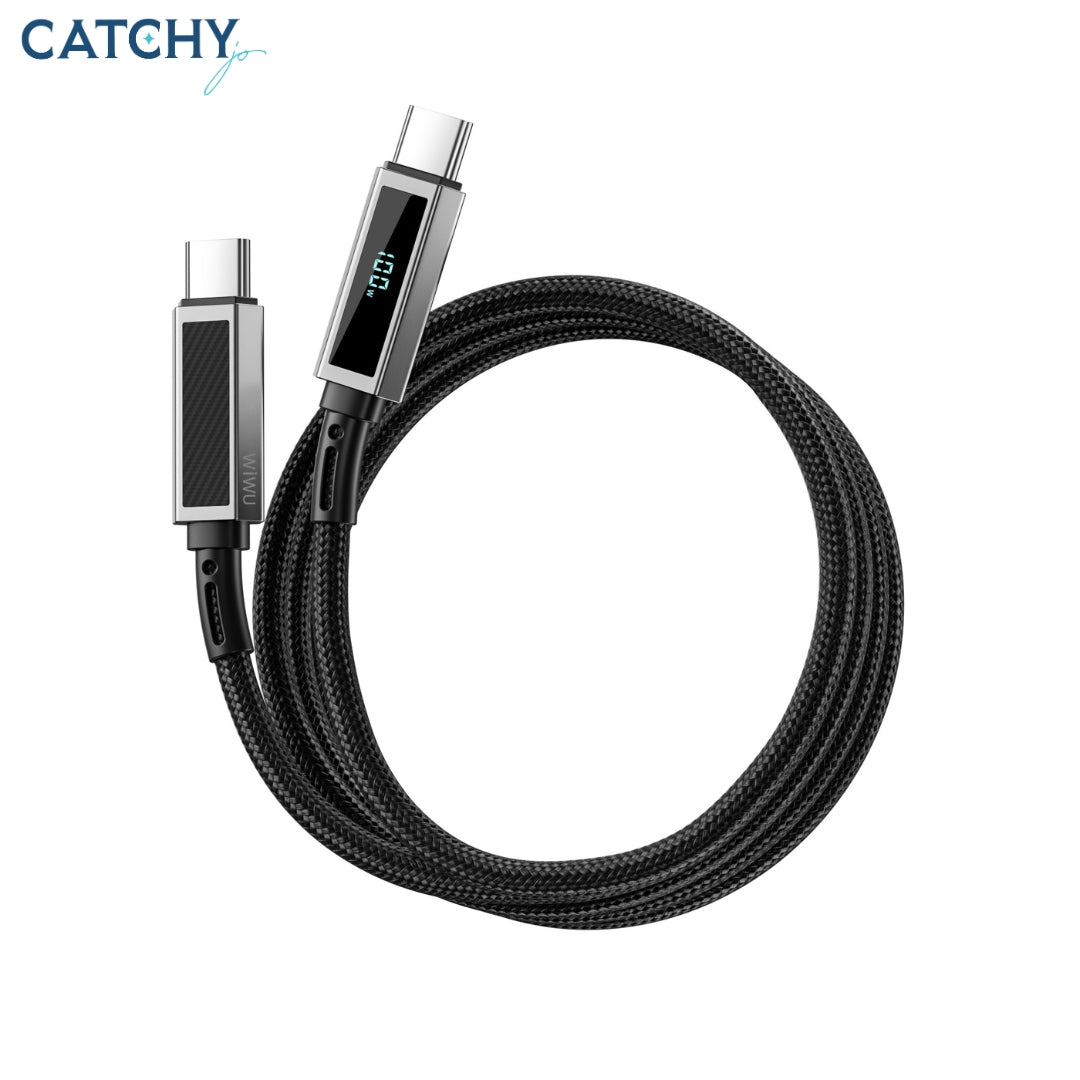 WiWU Wi-C079 Warriors Type-C To Type-C Cable 1.2M (100W)