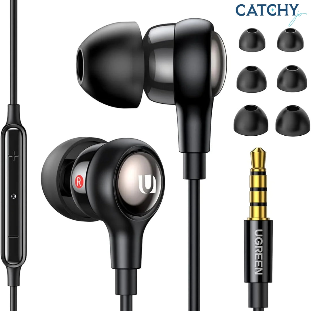 UGREEN HiTune سماعات داخل الأذن سلكية (3.5mm)