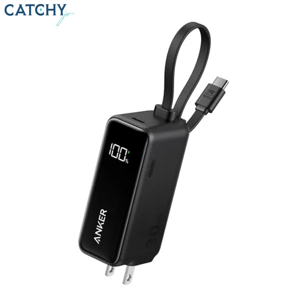 Anker 3-in-1 Power Bank Built-in USB-C Cable (5000mAh)