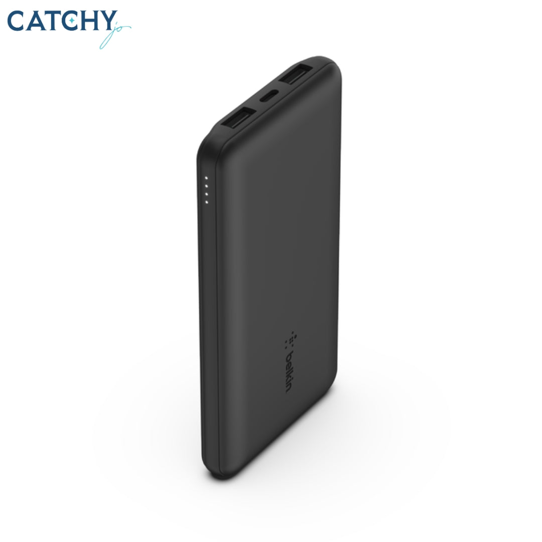 بطارية خارجية BELKIN بسعة 10000mAh وتقنية Boost Charge مع 3 منافذ