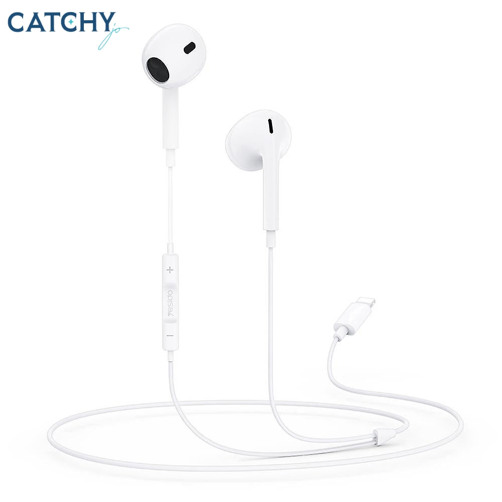 YESIDO YH37 سماعة سلكية بمنفذ Lightning وبدعم Bluetooth