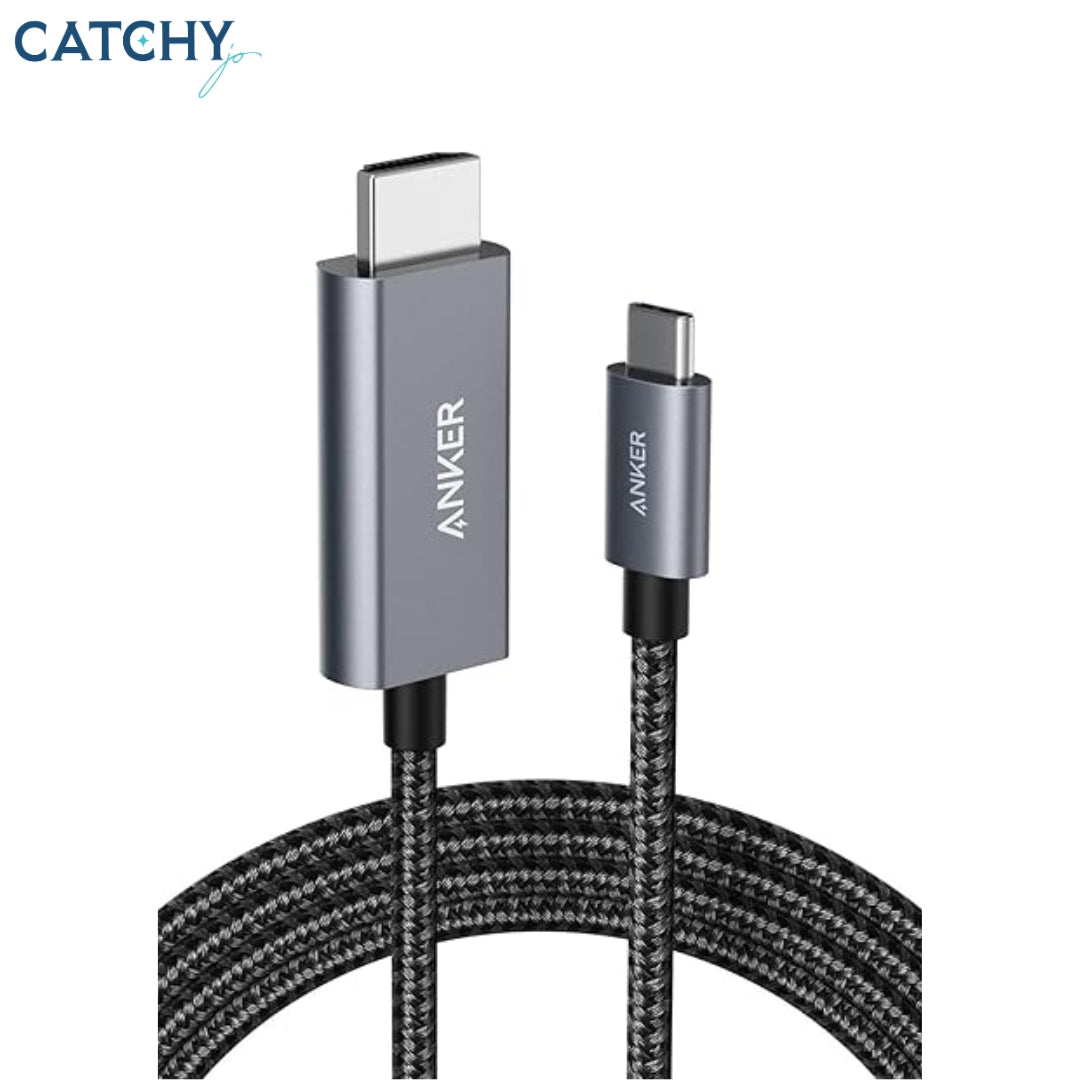 Anker كابل نايلون USB-C إلى HDMI (6ft)