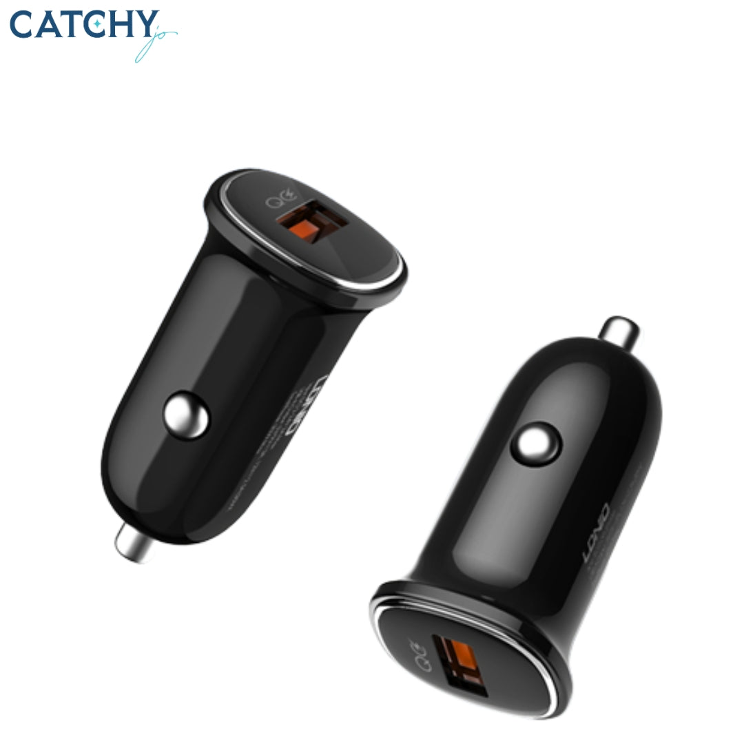 شاحن سيارة فائق السرعة LDNIO C105 PD (30W)