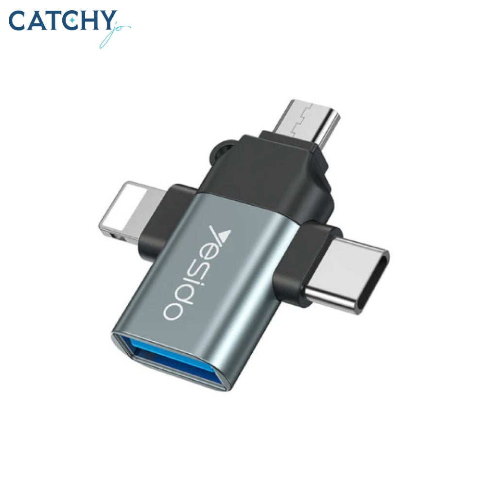 YESIDO GS15 3 IN 1 OTG USB Adapter