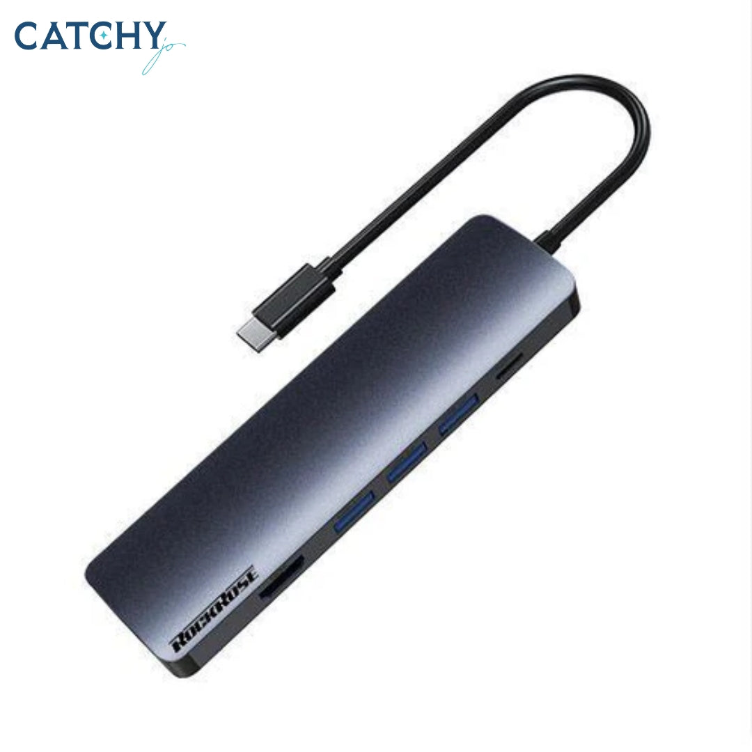 ROCKROSE Infinity 08 Type-C 8 Ports Hub