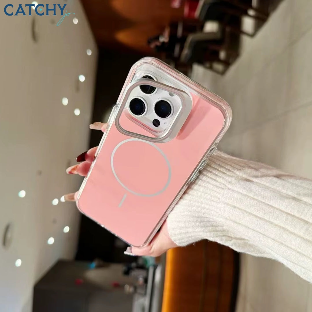 Luxury Shield Magnetic Kickstand iPhone Case | iPhone 17 | iPhone 17 Pro | iPhone 17 Pro Max | Orange | White | Blue | Black | Pink Luxury Shield Magnetic Kickstand iPhone Case | iPhone 17 | iPhone 17 Pro | iPhone 17 Pro Max | Orange | White | Blue | Black | Pink