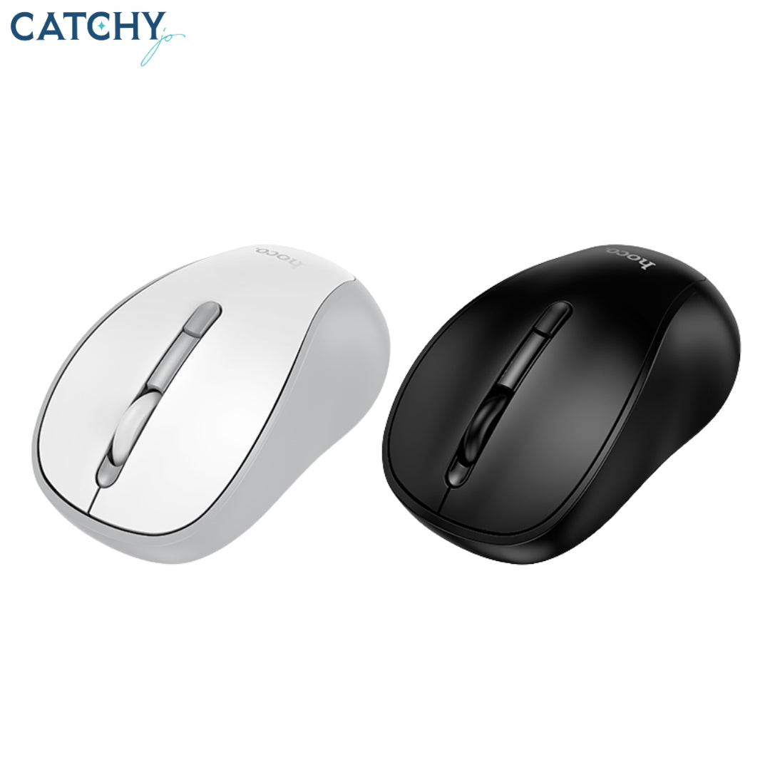 HOCO GM41 Wireless Mouse | Black | White