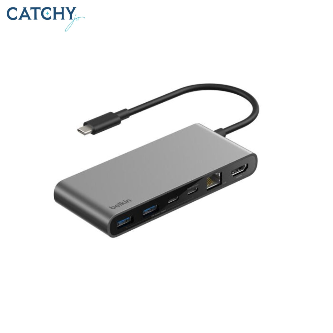 BELKIN Universal USB-C 8-in-1 Dual Display Core Hub