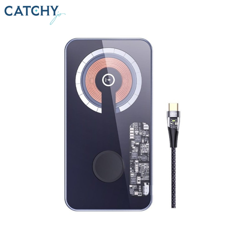 TOTU CPBW-065 Magnetic Wireless Charger With Type-C Cable.