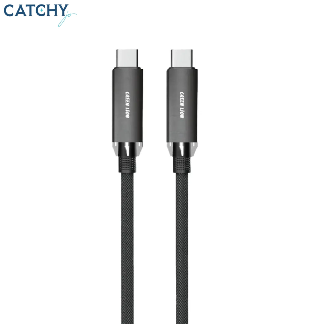 Green Lion Braided Type-C To Type-C Cable 1M (240W)