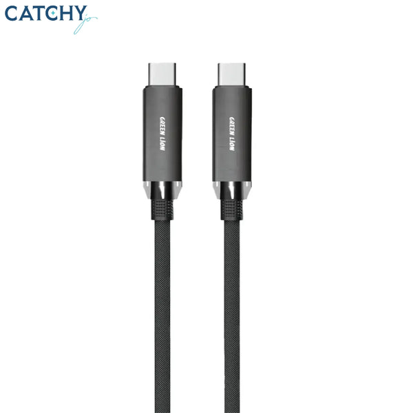 Green Lion Braided Type-C To Type-C Cable 1M (240W)