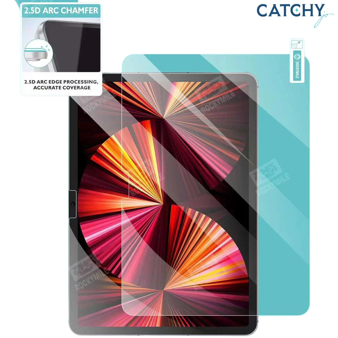 Rockymile iPad Screen Protector Tempered Glass