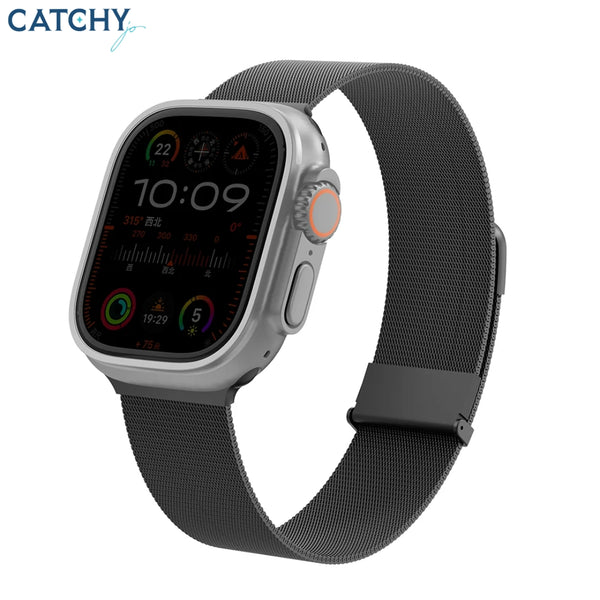 WiWU WB302 MagFlex Secure Magnetic Mesh Watch Band for Apple Watch