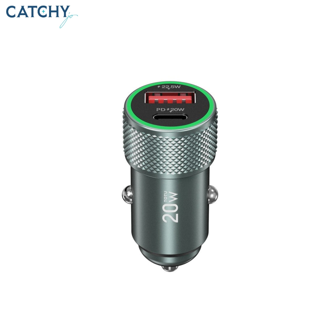 TOTU DCCPD-10 Blade Series Fast Car Charging  (20W)