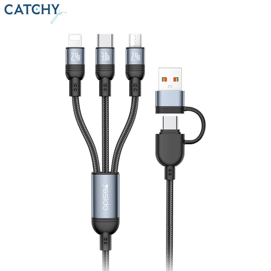 YESIDO CA203 4 in 1 Charging Cable