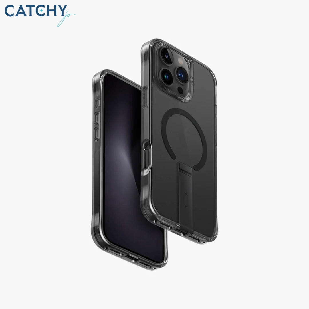 UNIQ iPhone Eleva Case With Built-in Aluminum Kickstand