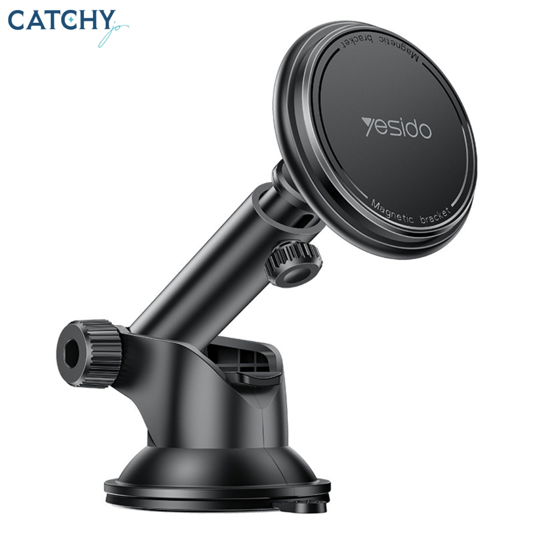 YESIDO C269 حامل هاتف للسيارة بكوب شفط ومغناطيس
