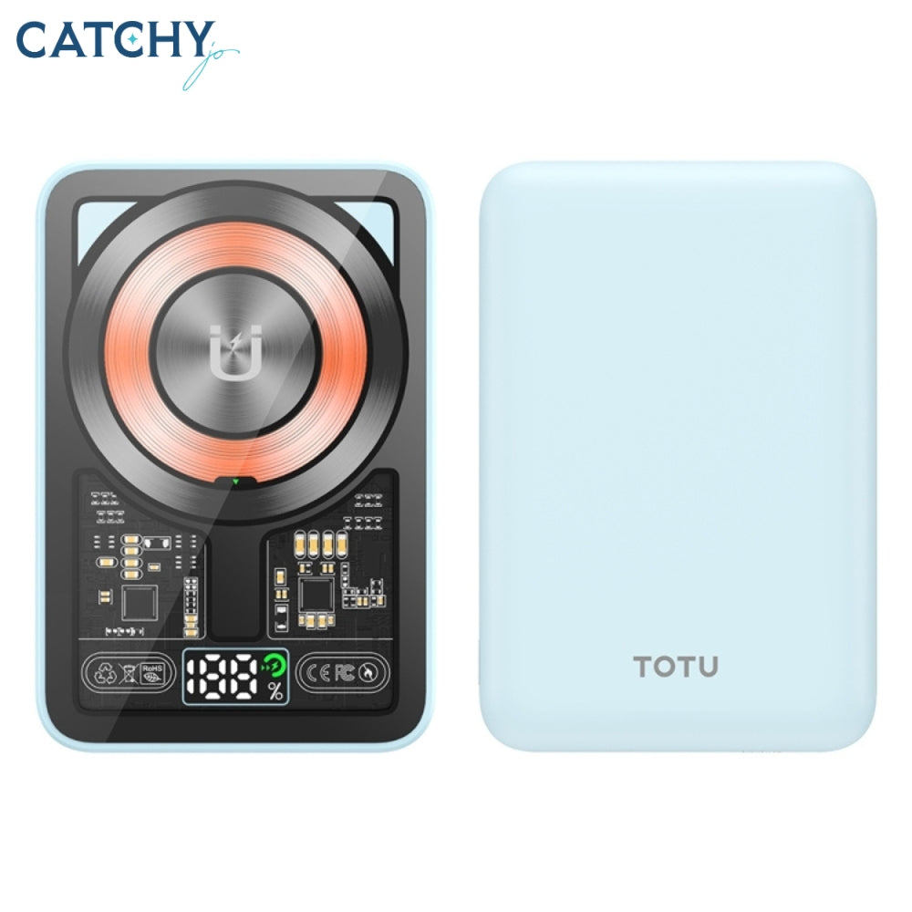 TOTU CPBW-015 بنك طاقة مغناطيسي 5000mAh مع شاحن سريع