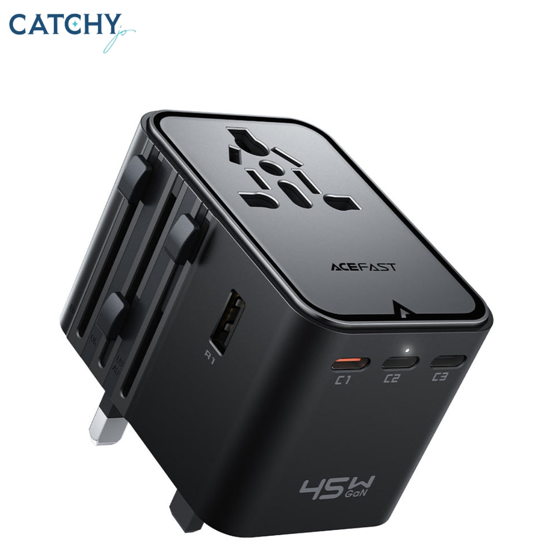 ACEFAST Z8 (3xUSB-C+2xUSB-A) Charging Adapter