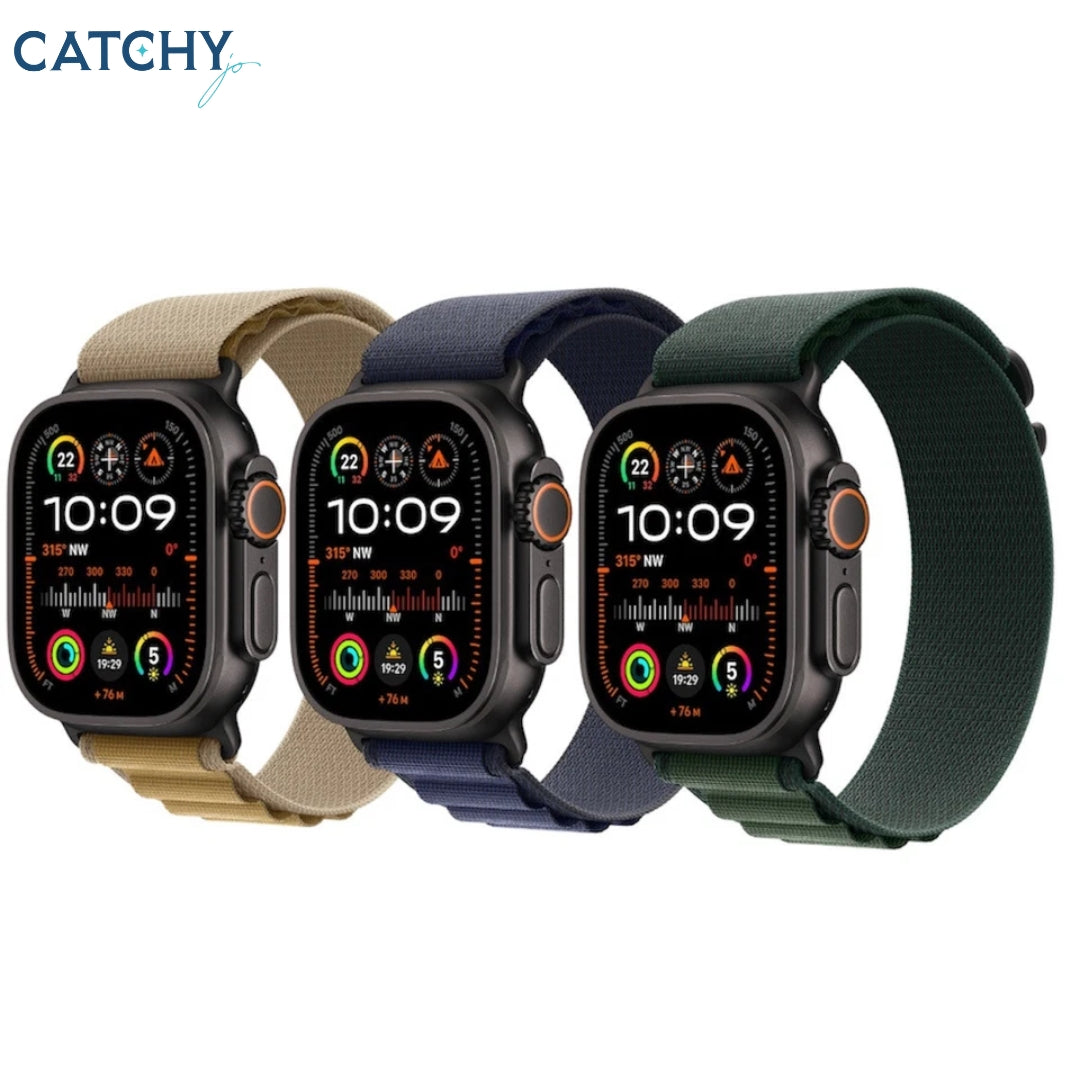 Apple Watch Alpine Band With Black Buckle