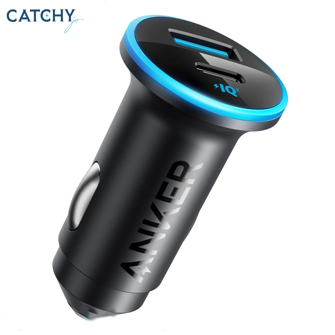 Anker Compact 3-Port Fast Charger Car Adapter (52.5W)