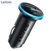 Anker Compact 3-Port Fast Charger Car Adapter (52.5W)