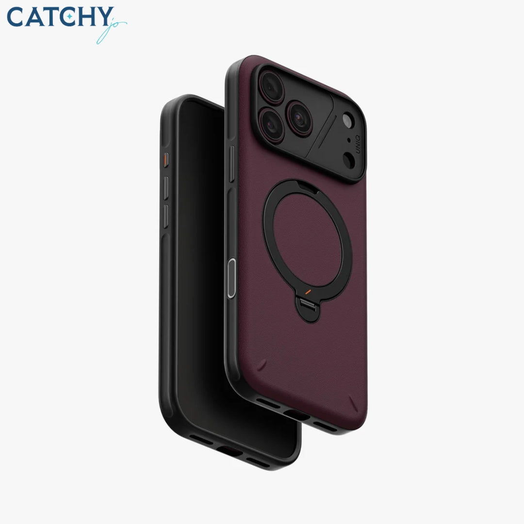 UNIQ Elix 360 Kickstand Leather Case