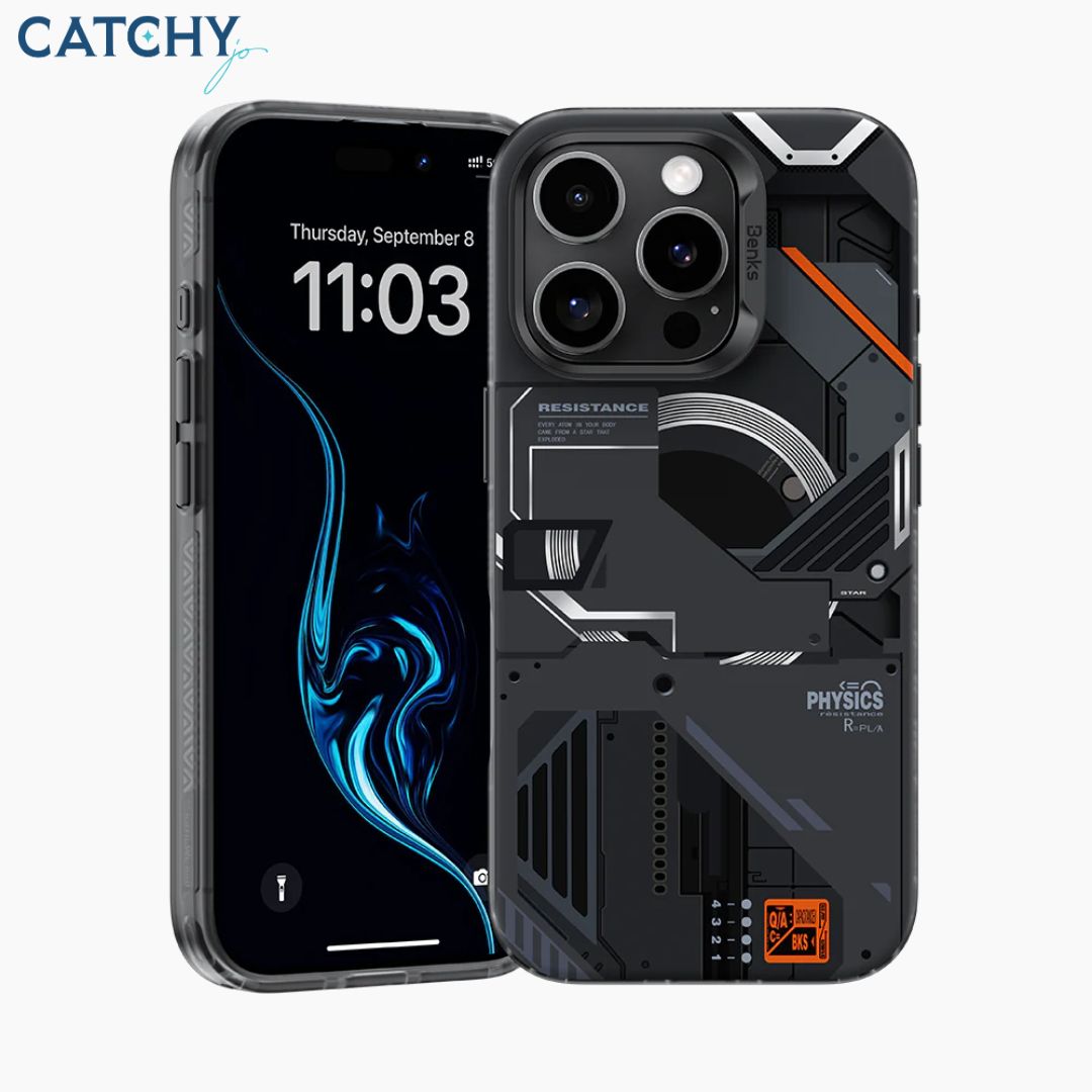 Benks iPhone Built Mecha Case | iPhone 16 Pro | iPhone 16 Pro Max Benks iPhone Built Mecha Case | iPhone 16 Pro | iPhone 16 Pro Max