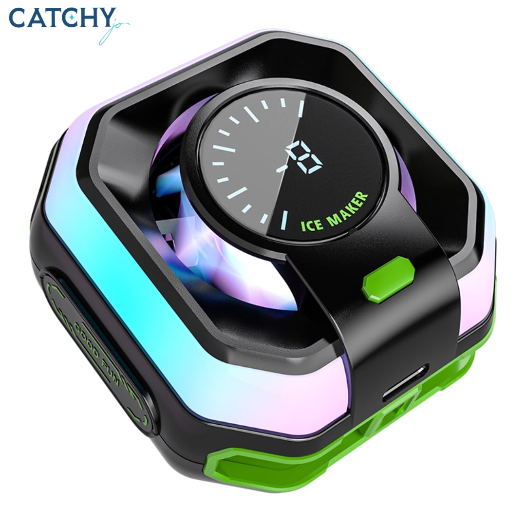 JS86 Digital Display Freeze & Magnetic Semiconductor Mobile Phone Cooler