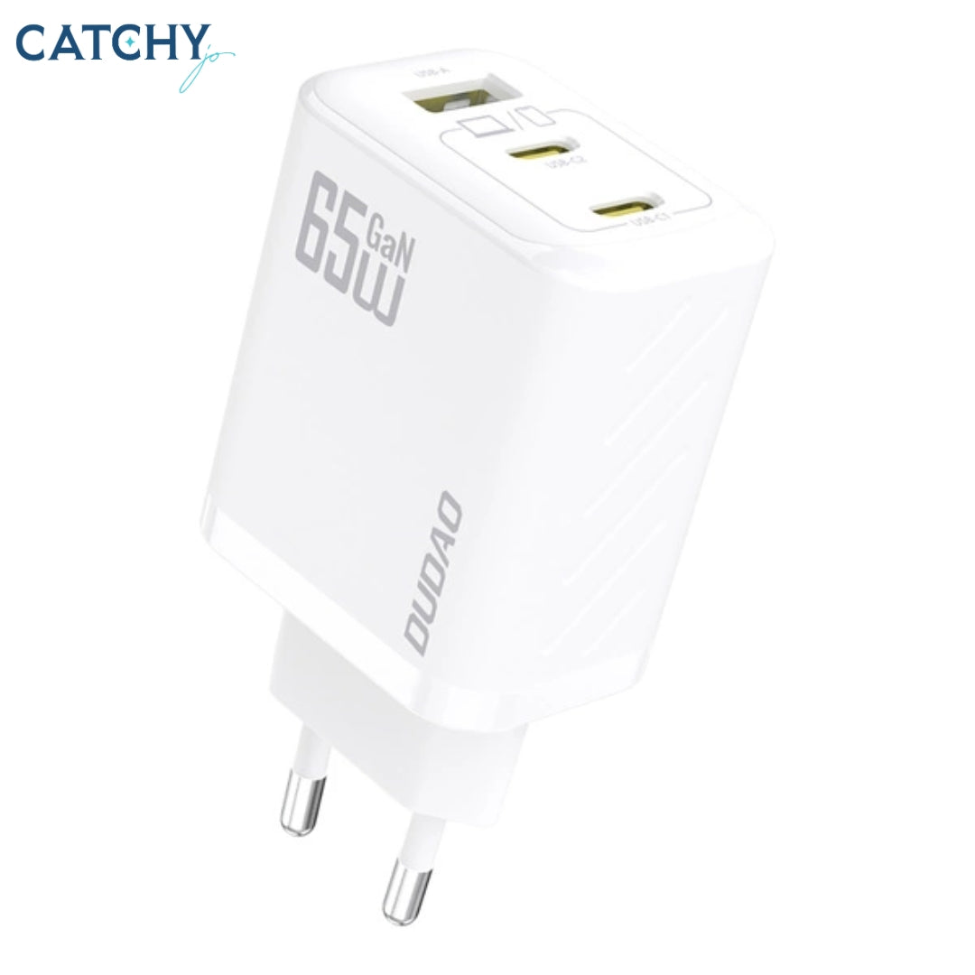 Dudao A29 GaN Wall Charger 2 x USB-C + 1 x USB-A (65W)