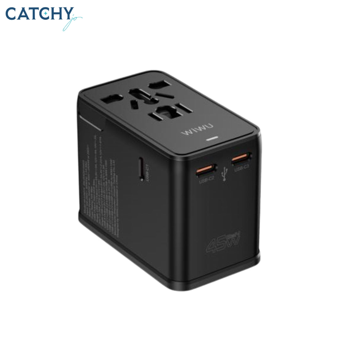 WiWU Wi-UA014 Universal Adapter Cable Combo (45W)