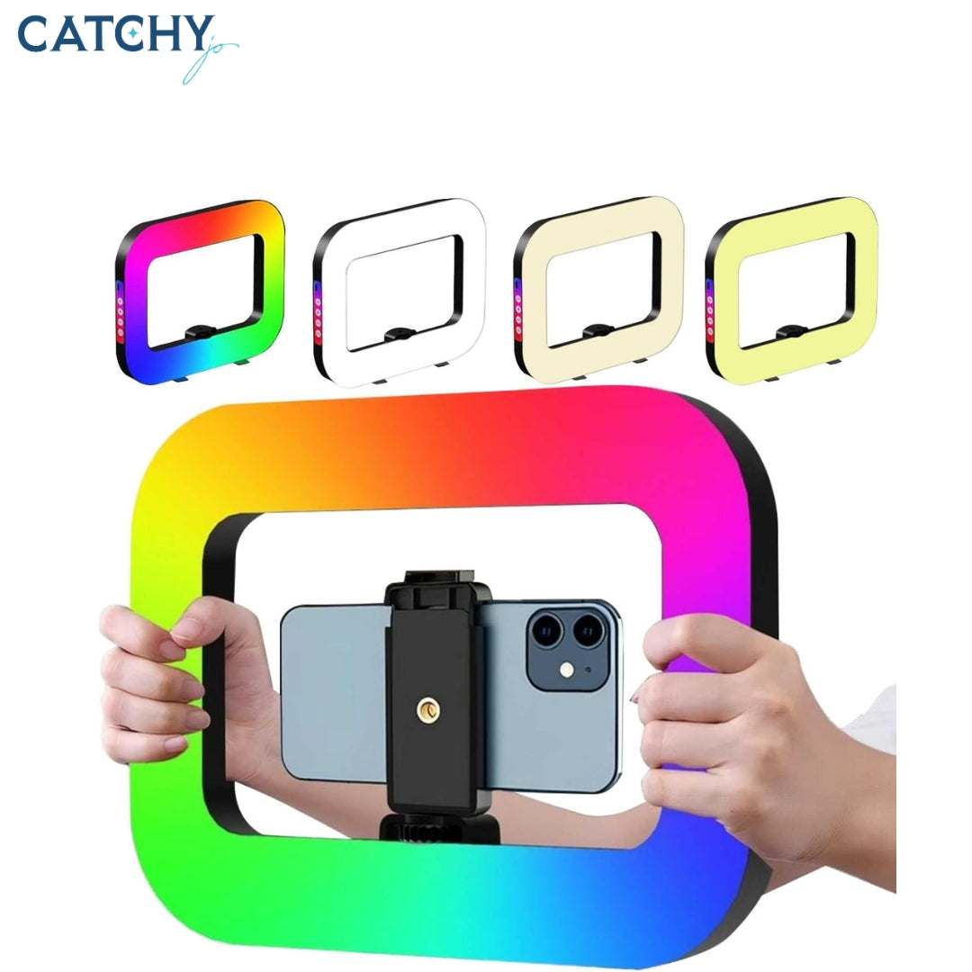 YM200 RGB LED Ring Light Phone