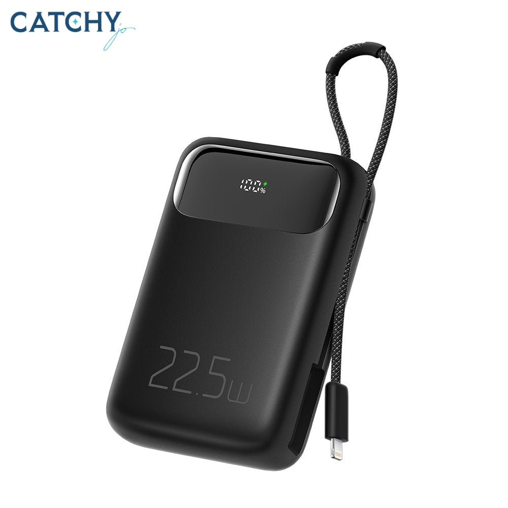 باور بانك MCDODO MC-3253 مع كابل لايتنينغ بسعة 10000mAh
