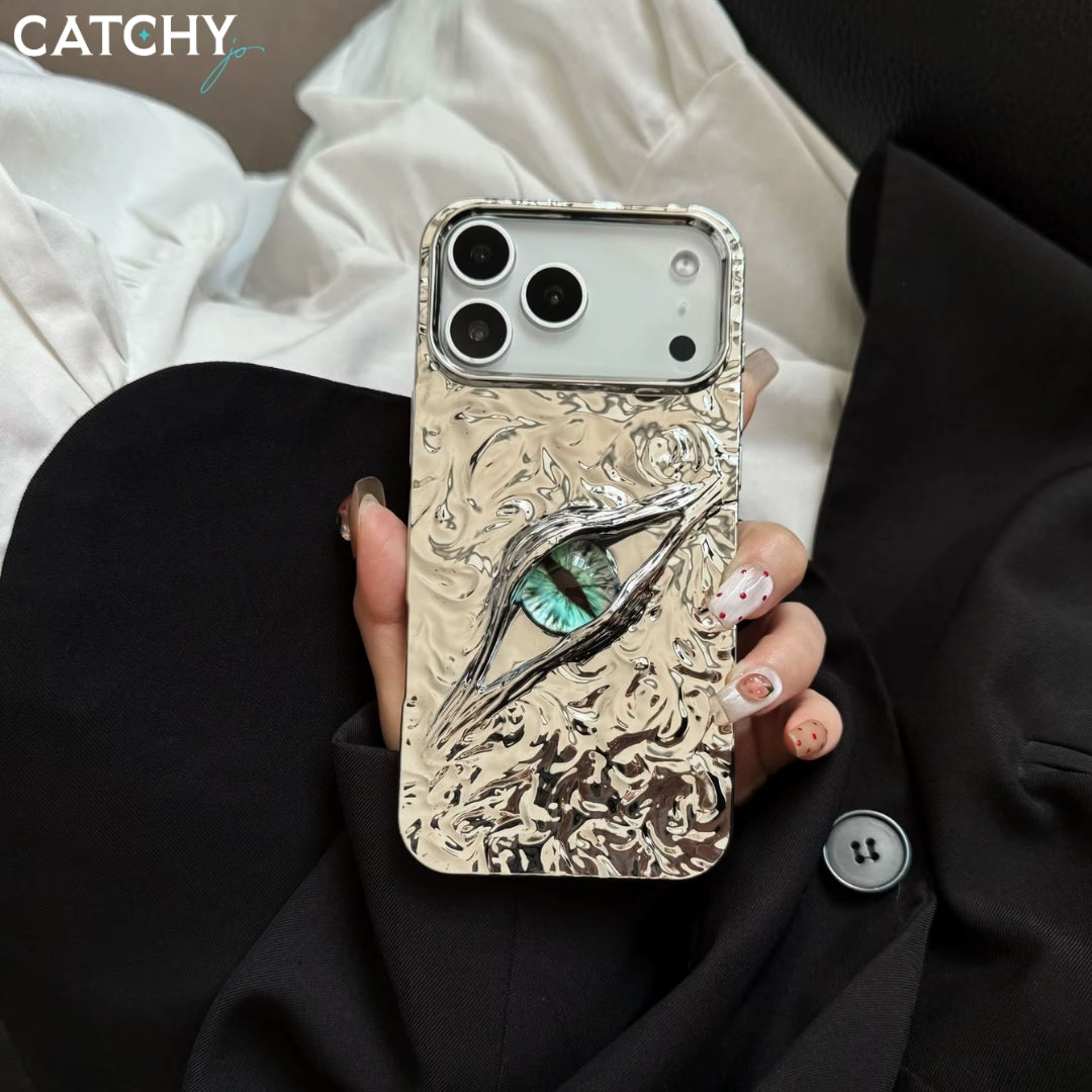 Electroplated Luxury Wrinkles Ripples iPhone Case