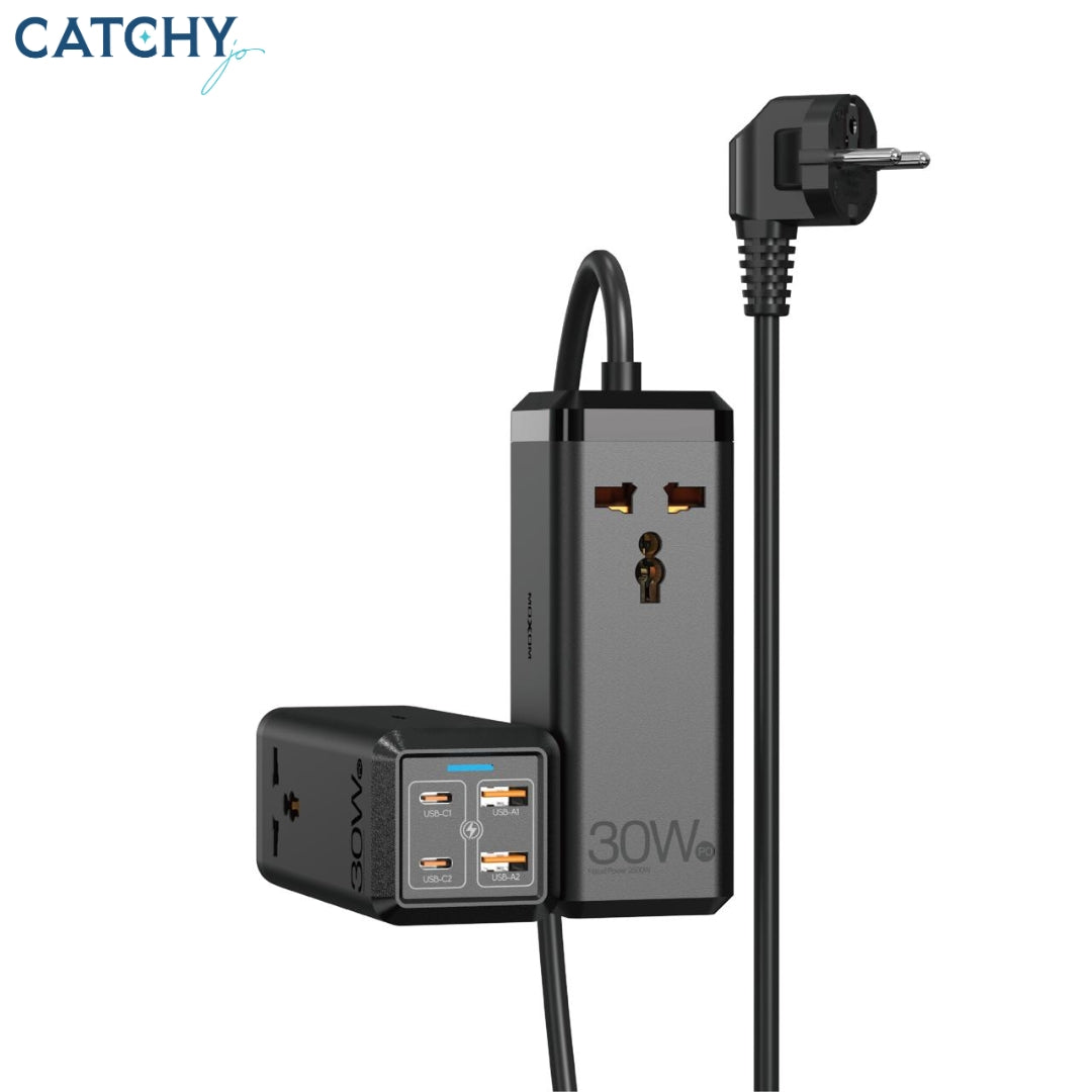 Moxom MX-ST30 Six-Output 2M Universal Socket