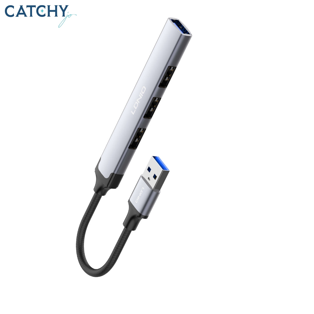 LDINO DS-44U محطة إرساء USB 4 في 1