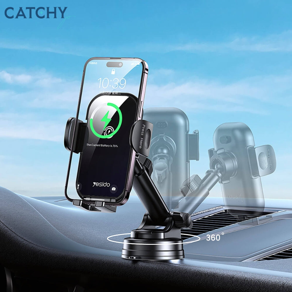 YESIDO C197 Wireless Charger Phone Holder