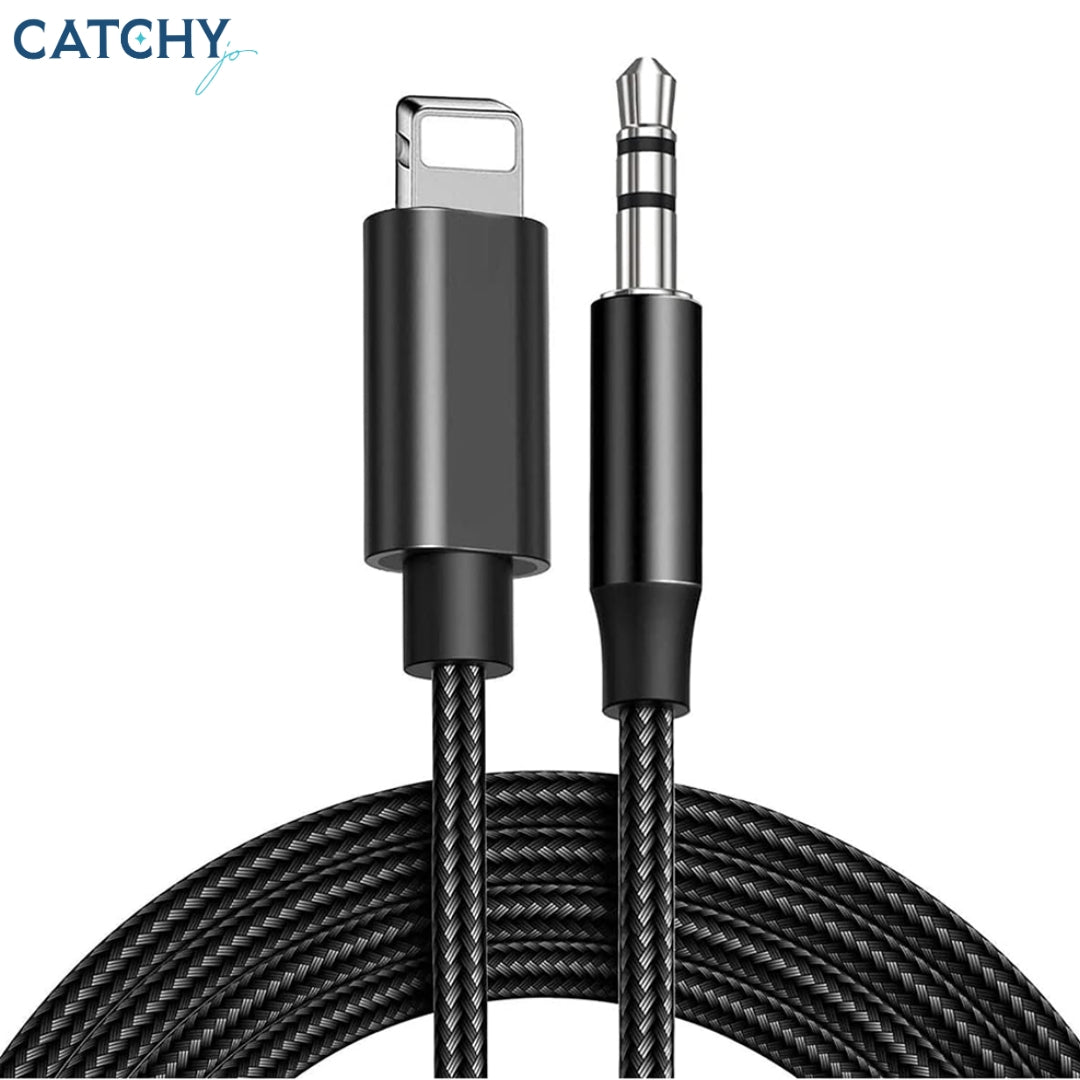 LDNIO LSY82I كابل صوت Lightning إلى مقبس AUX 3.5mm (2M)