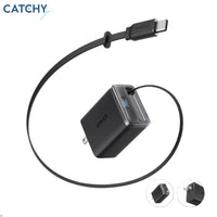 Anker Nano Charger Built-In Retractable USB-C Cable (35W)