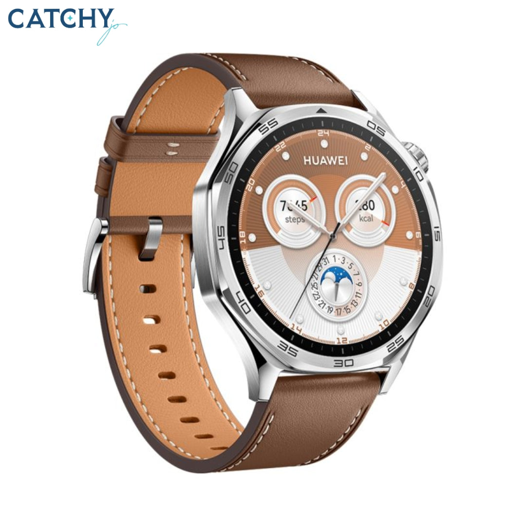 ساعة Huawei Watch GT5 مقاس 46MM — بني