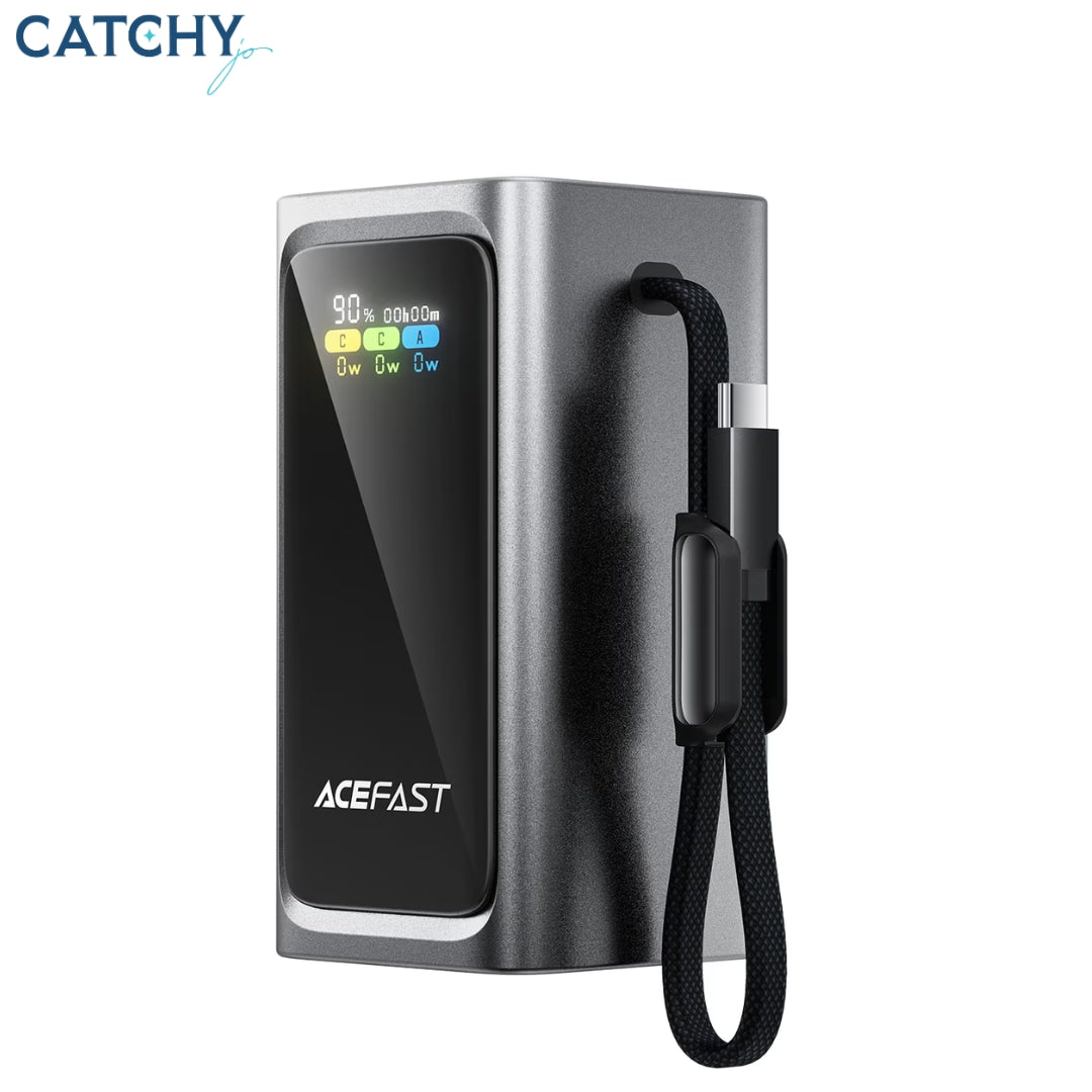 ACEFAST M33 Power Bank With Built-in Cable (20000mAh)